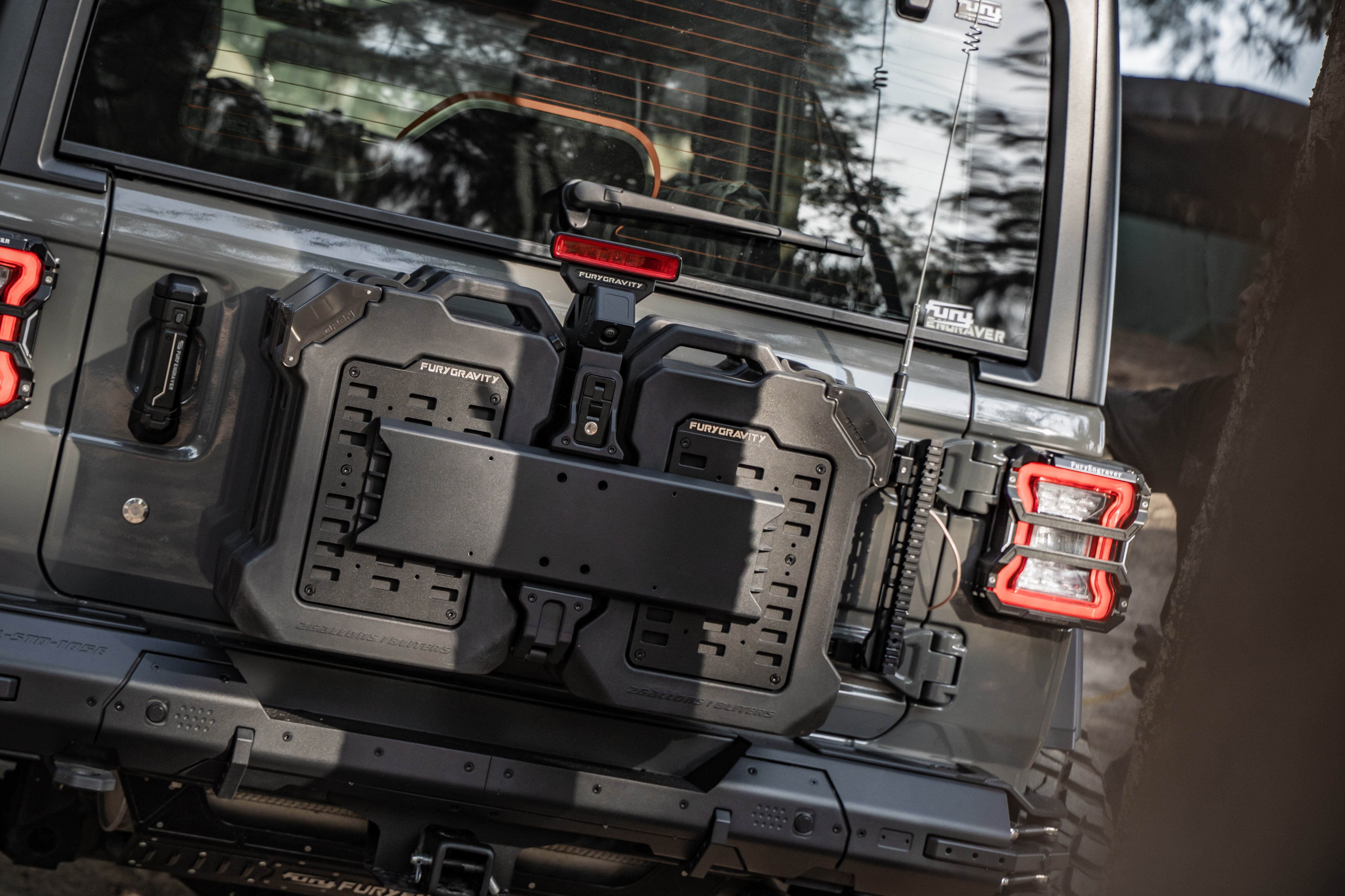 Fury Gravity Heavy Duty Oil Drum Storage Container for Outdoor Activities