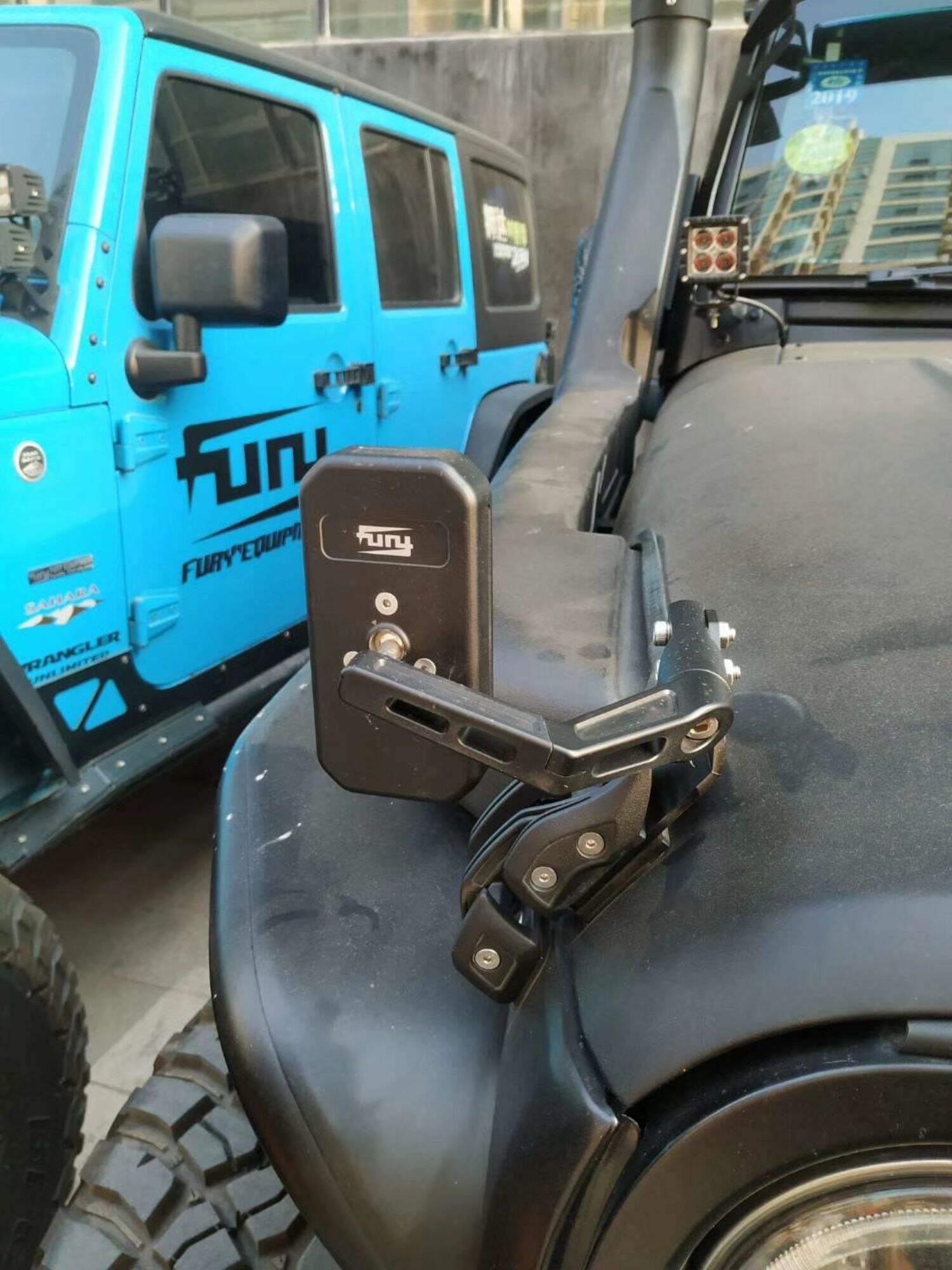 Fury Gravity RADIO ANTENNA BASE COVER For Jeep wrangler