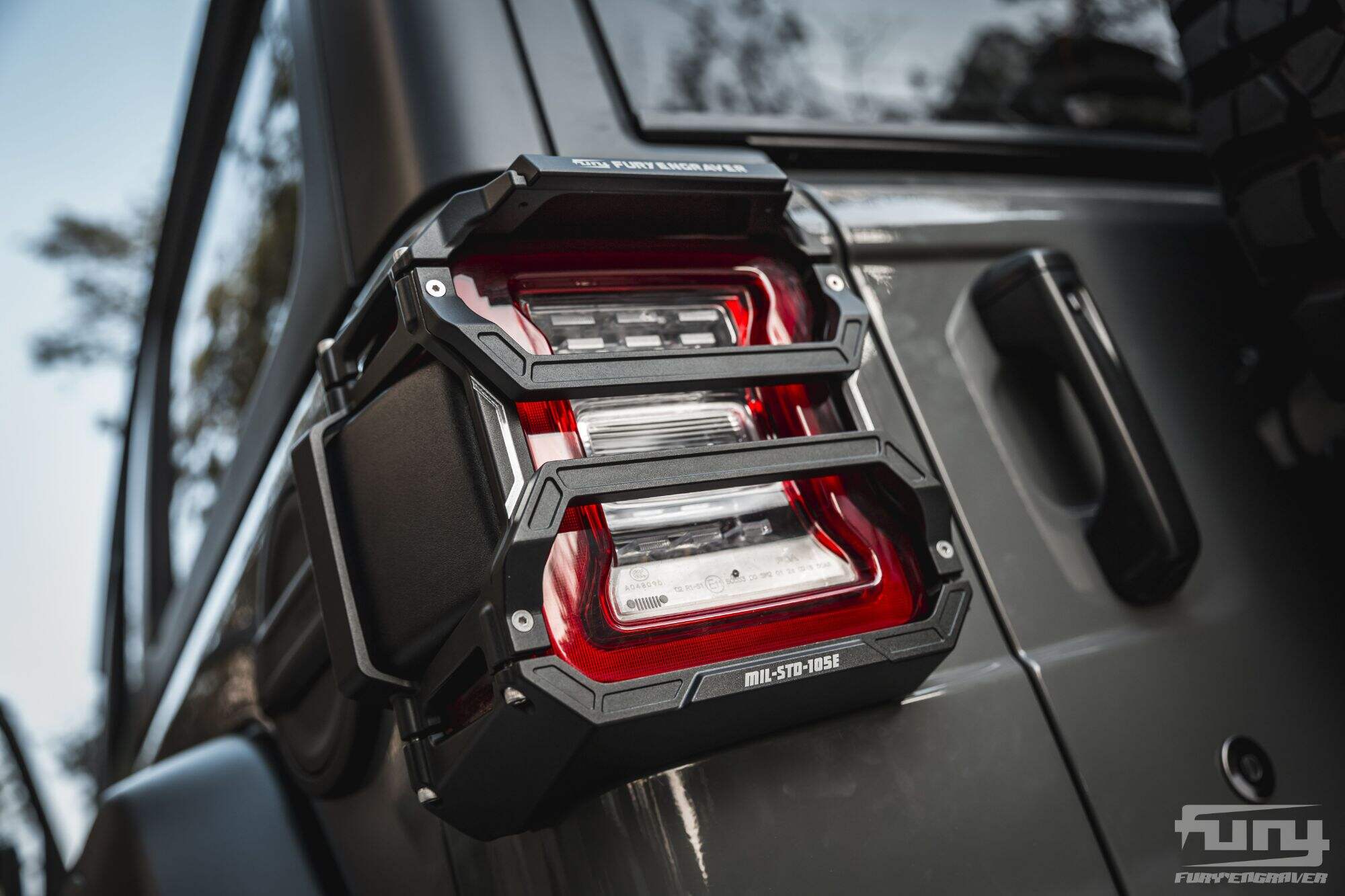 Fury Tail Light Cover For Jeep wrangler