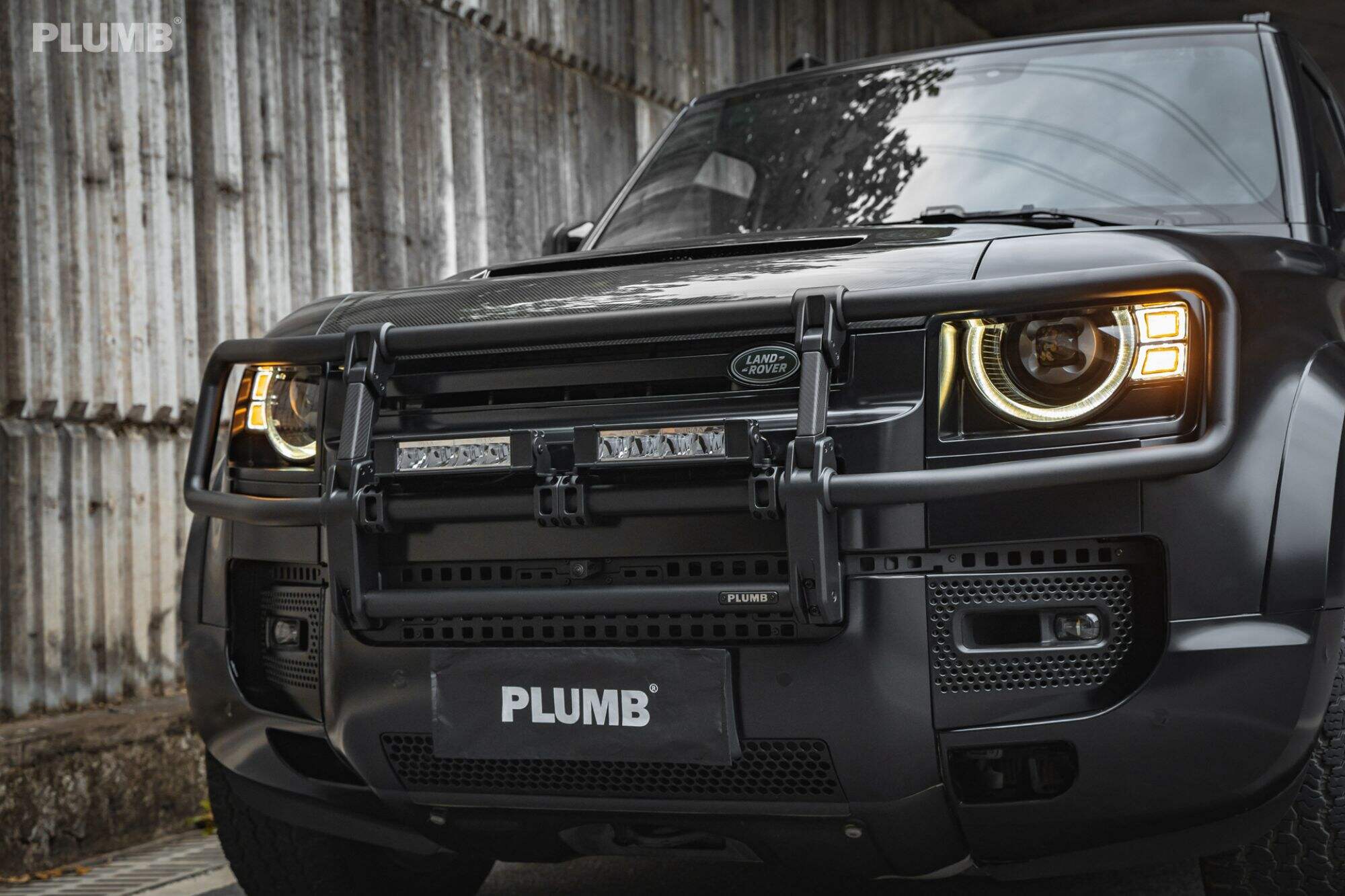 Plumb Front  Bumper Upgrade Kit For Land Rover Defender 90/110/130