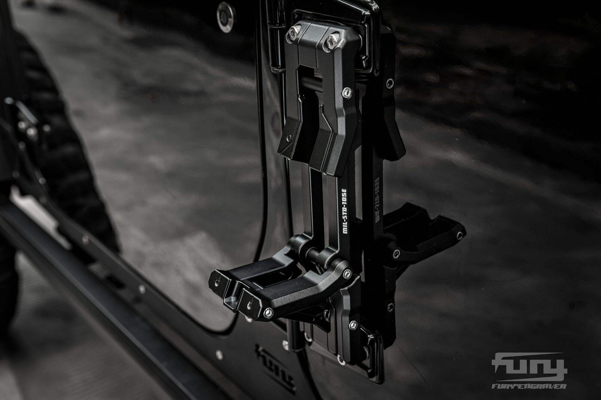 Fury Side ladder door hinge step For Jeep wrangler