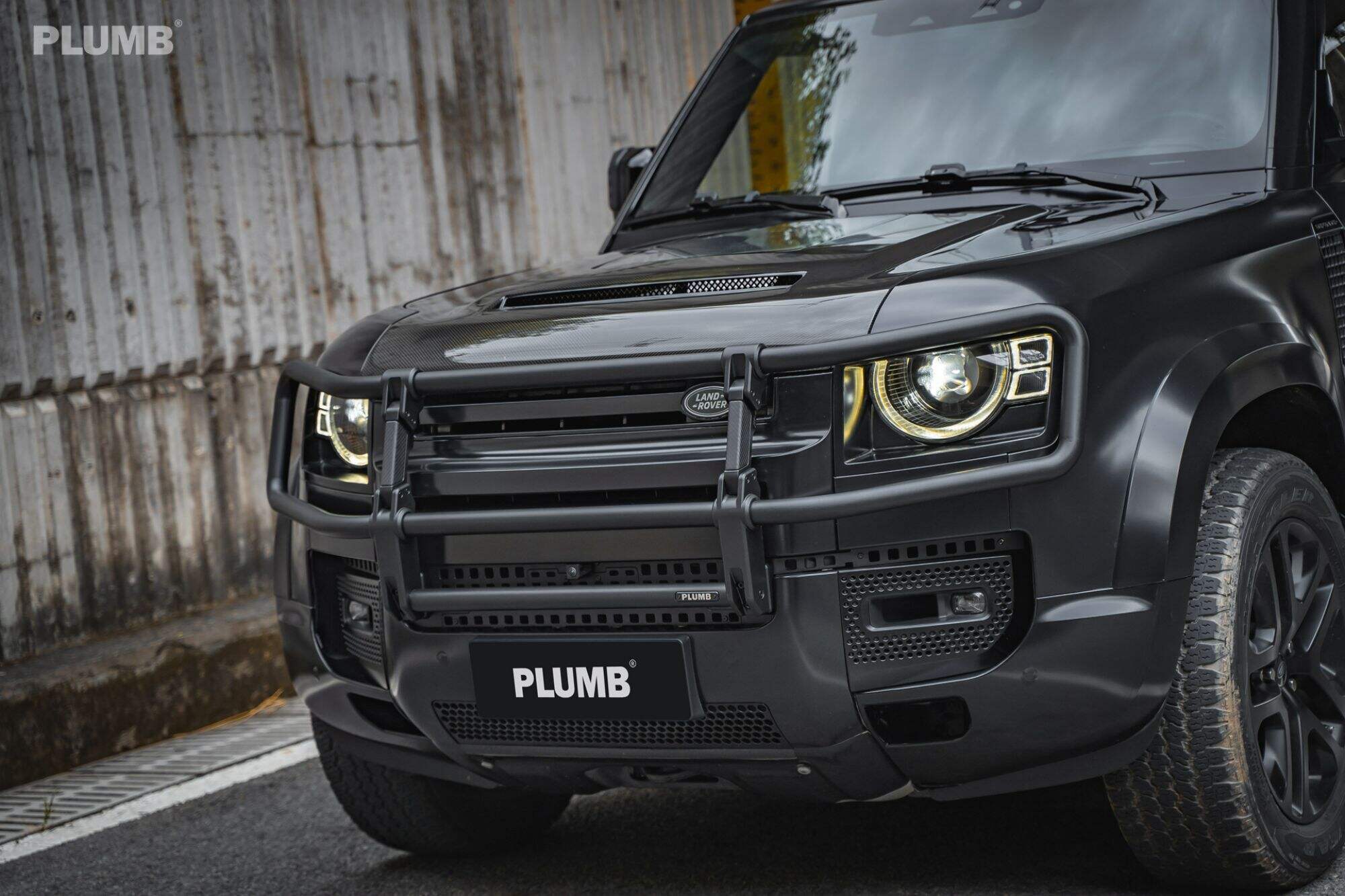 Plumb Front  Bumper Upgrade Kit For Land Rover Defender 90/110/130