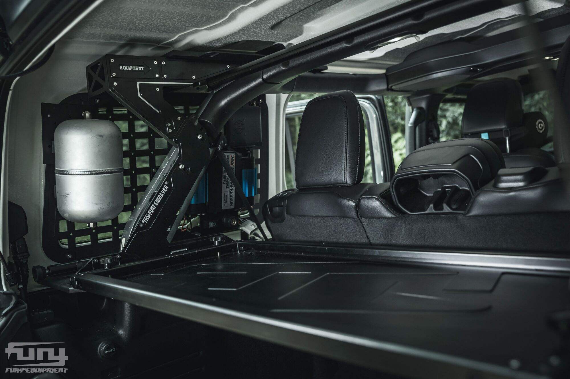 Fury Car Interior Cargo Rack For Jeep wrangler