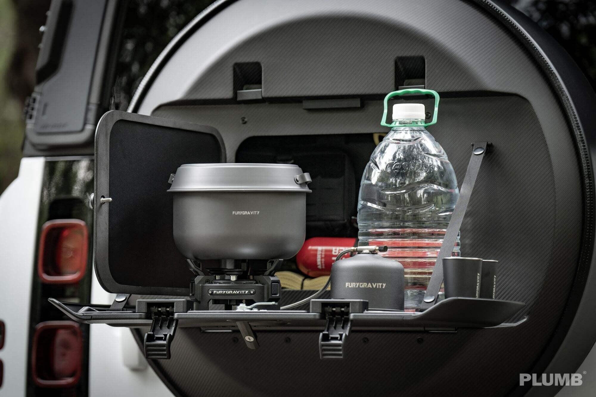 Plumb Spare Tire Integration Kit For Land Rover Defender 90/110/130