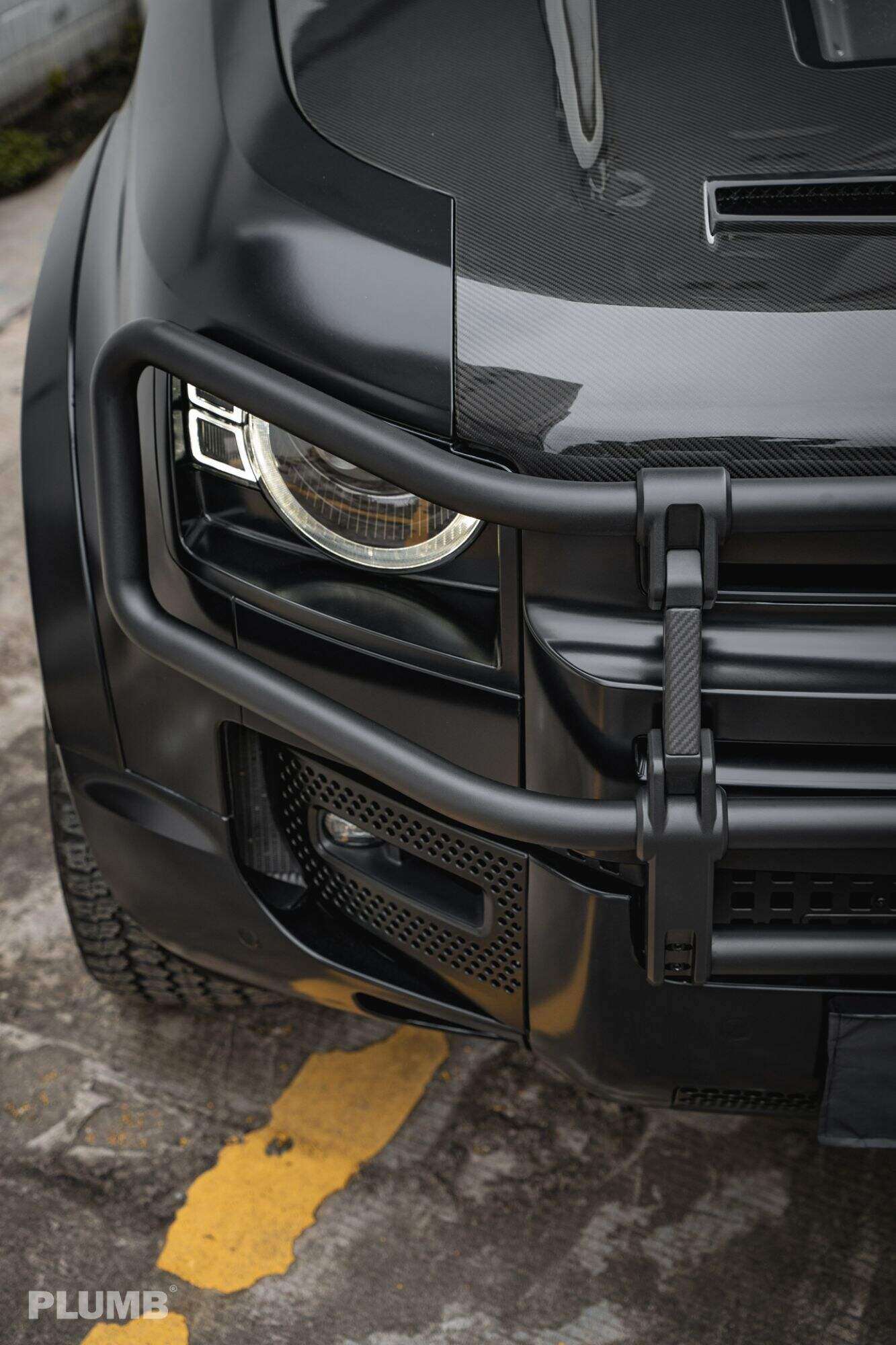 Plumb Front  Bumper Upgrade Kit For Land Rover Defender 90/110/130