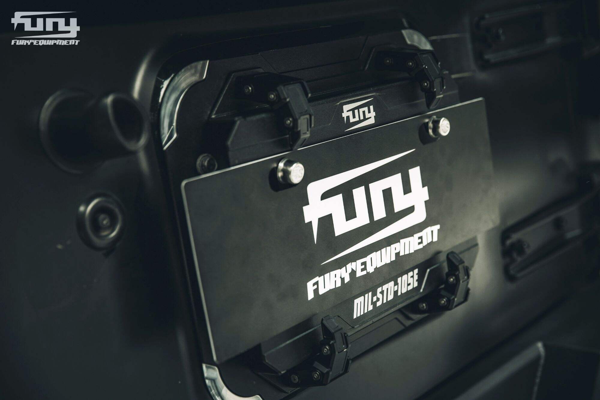 Fury  TAIL DOOR LICENSE PLATE FRAME For Jeep wrangler