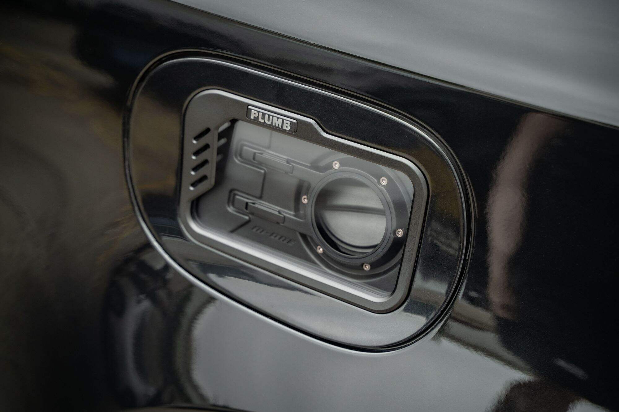 Plumb Transparent Fuel Tank Cover For Land Rover Defender 110