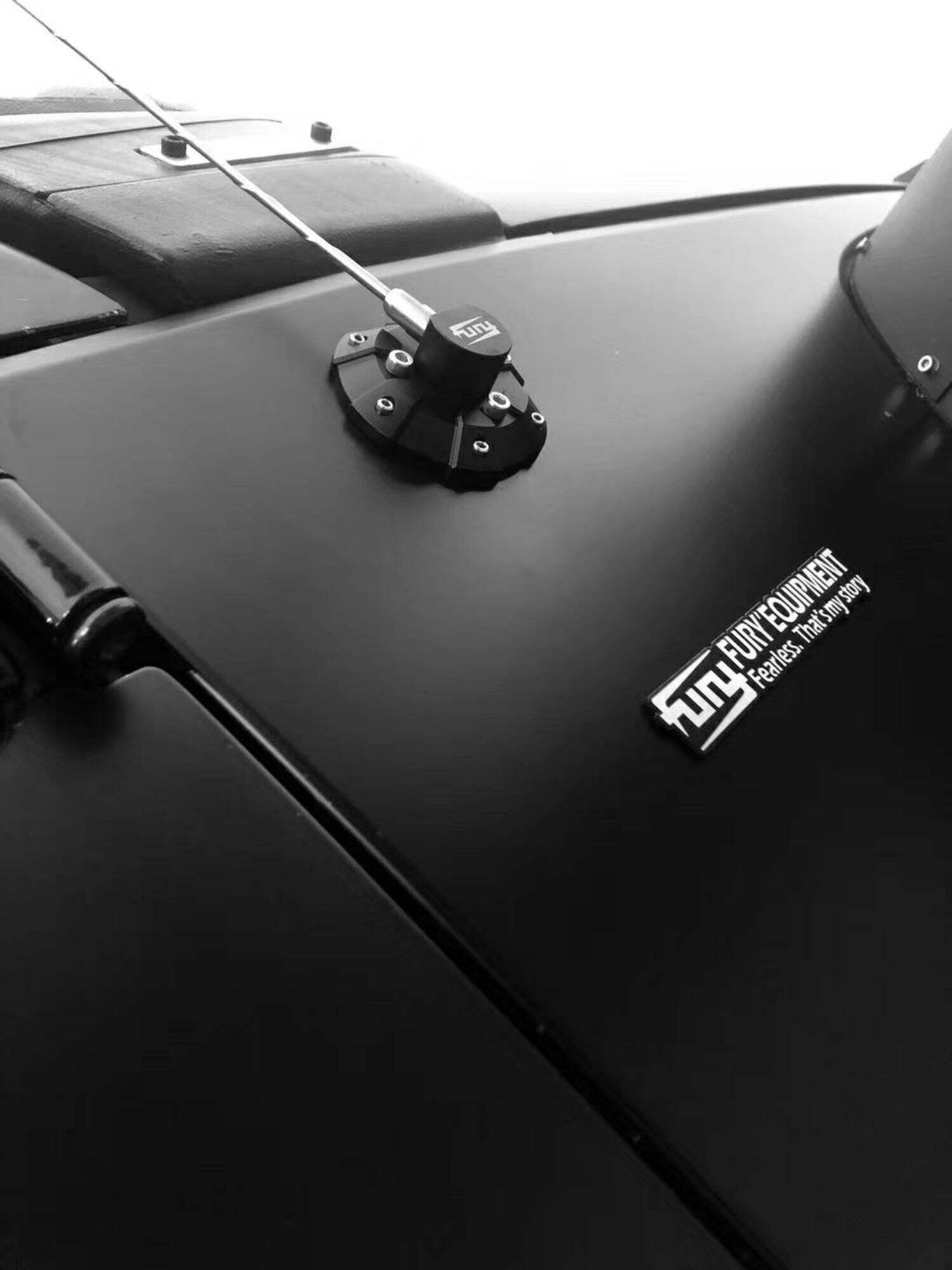 Fury Gravity RADIO ANTENNA BASE COVER For Jeep wrangler