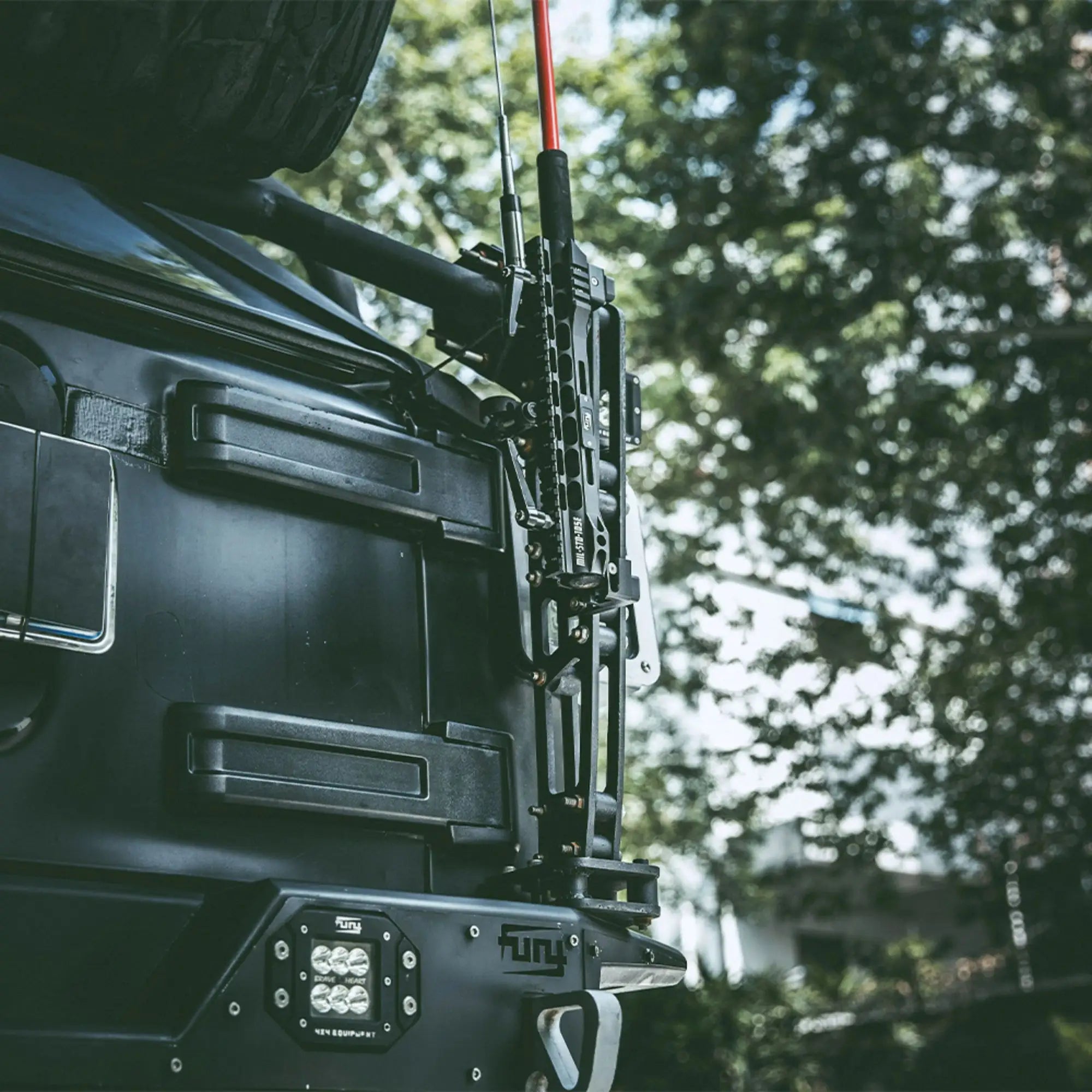 Flagpole holder For JEEP WRANGLER