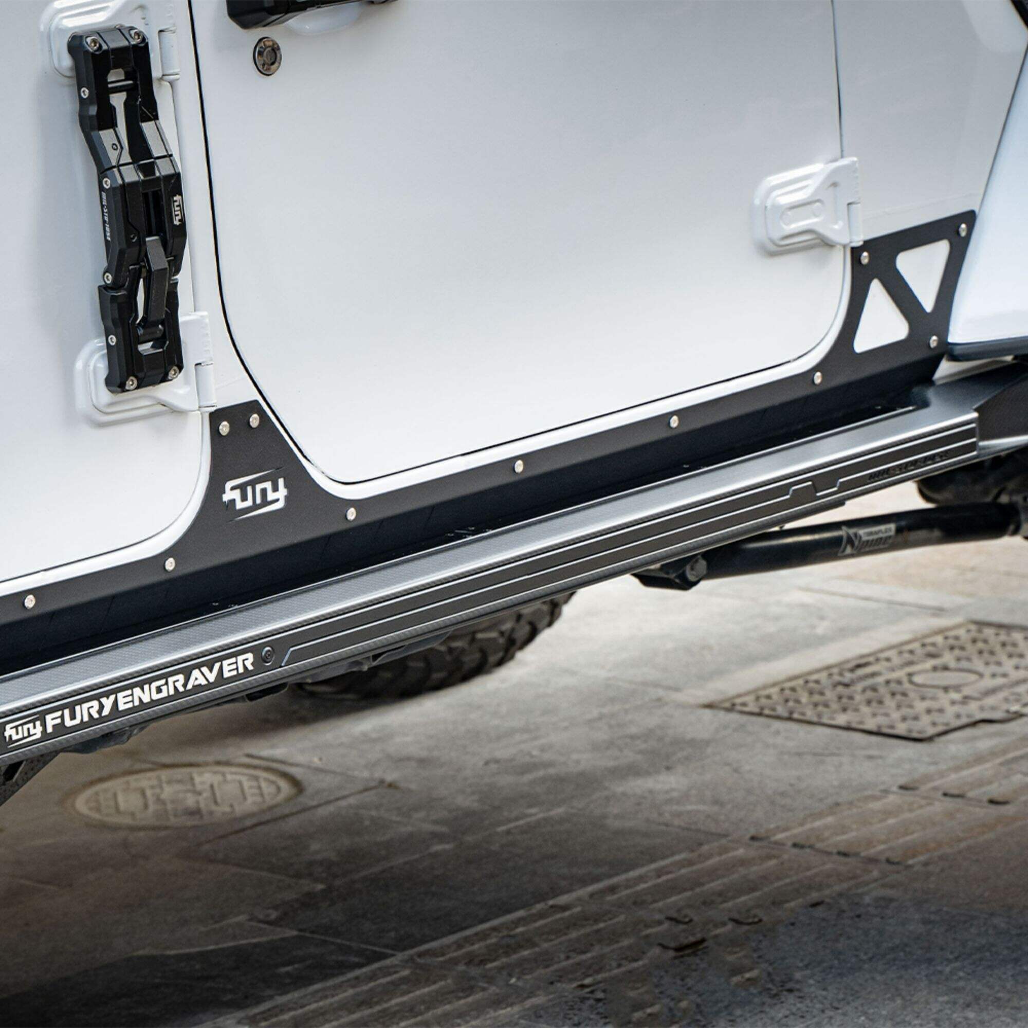 Fury Gravity Side Skirt for Jeep wrangler