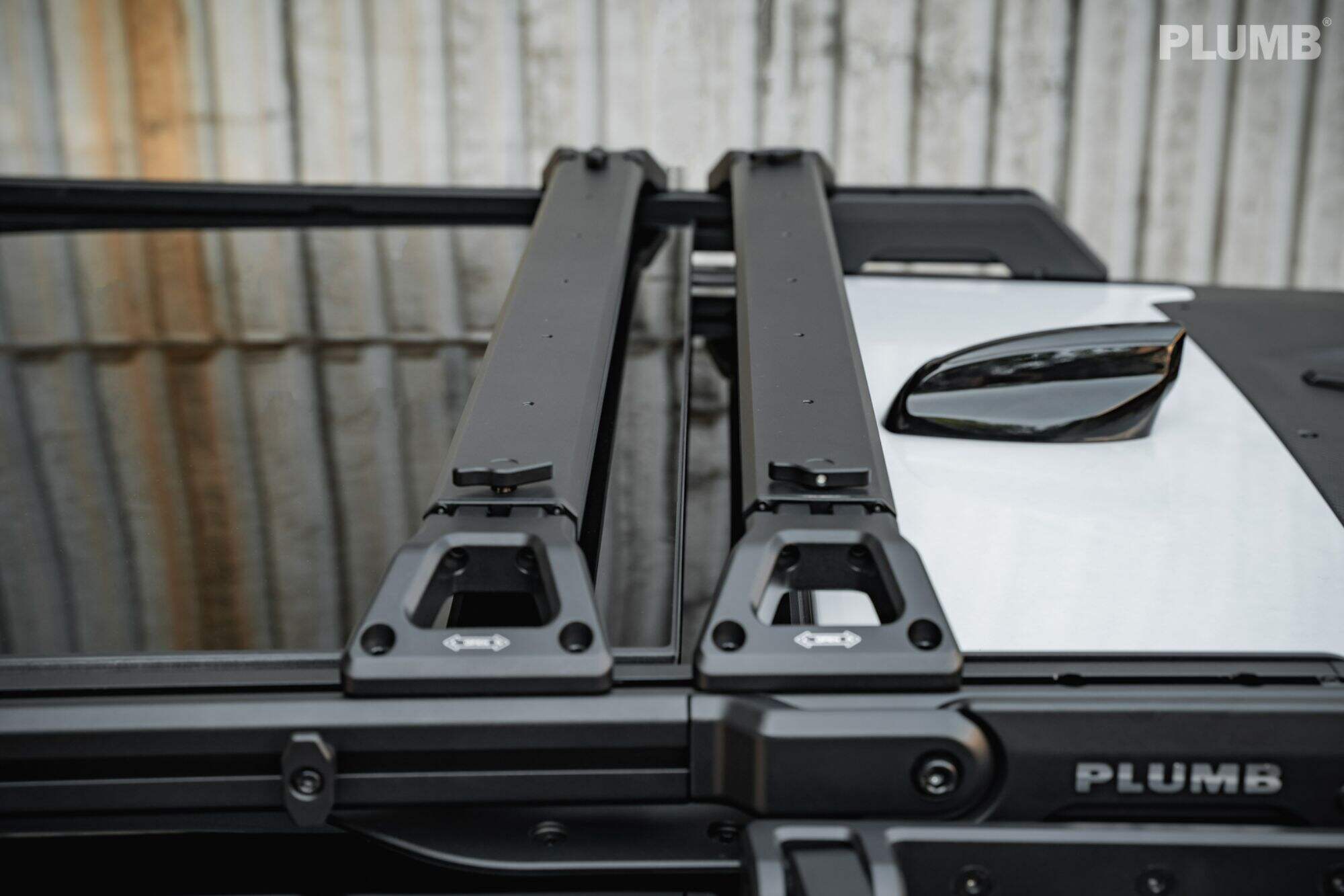 Plumb Aluminum Adjustable  roof rack For Land Rover Defender 90