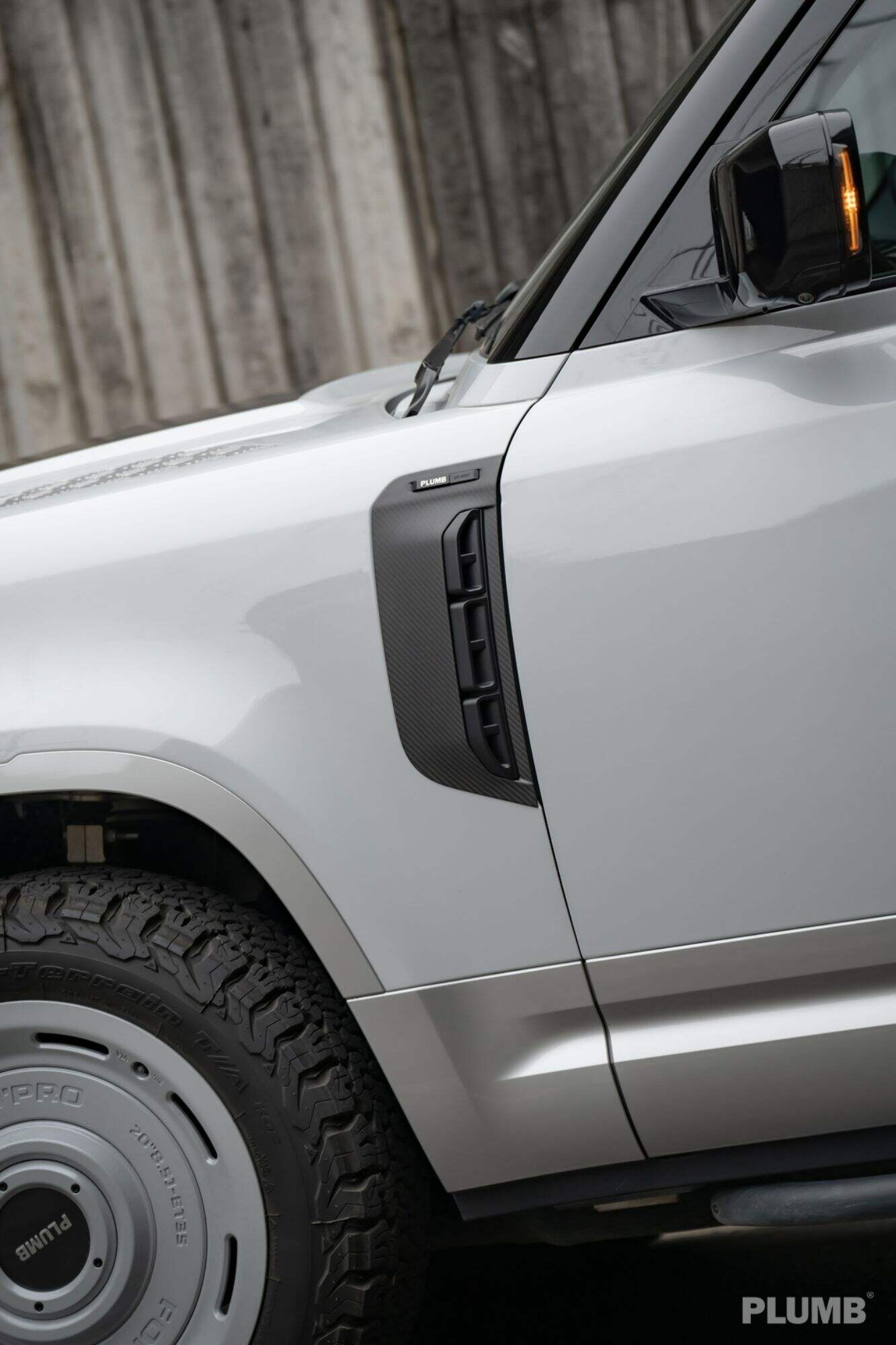 Plumb Land Rover Defender side vents