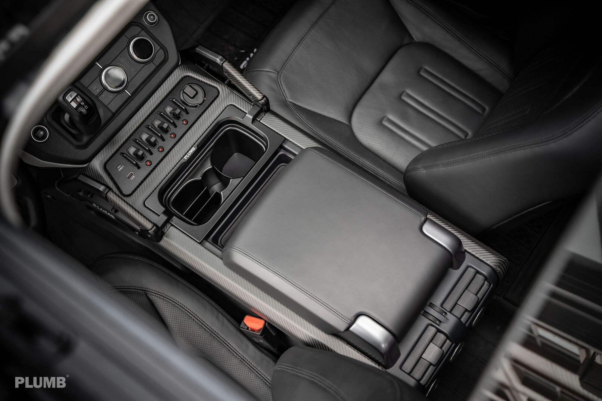 Plumb Central armrest control system For Land Rover Defender 90/110