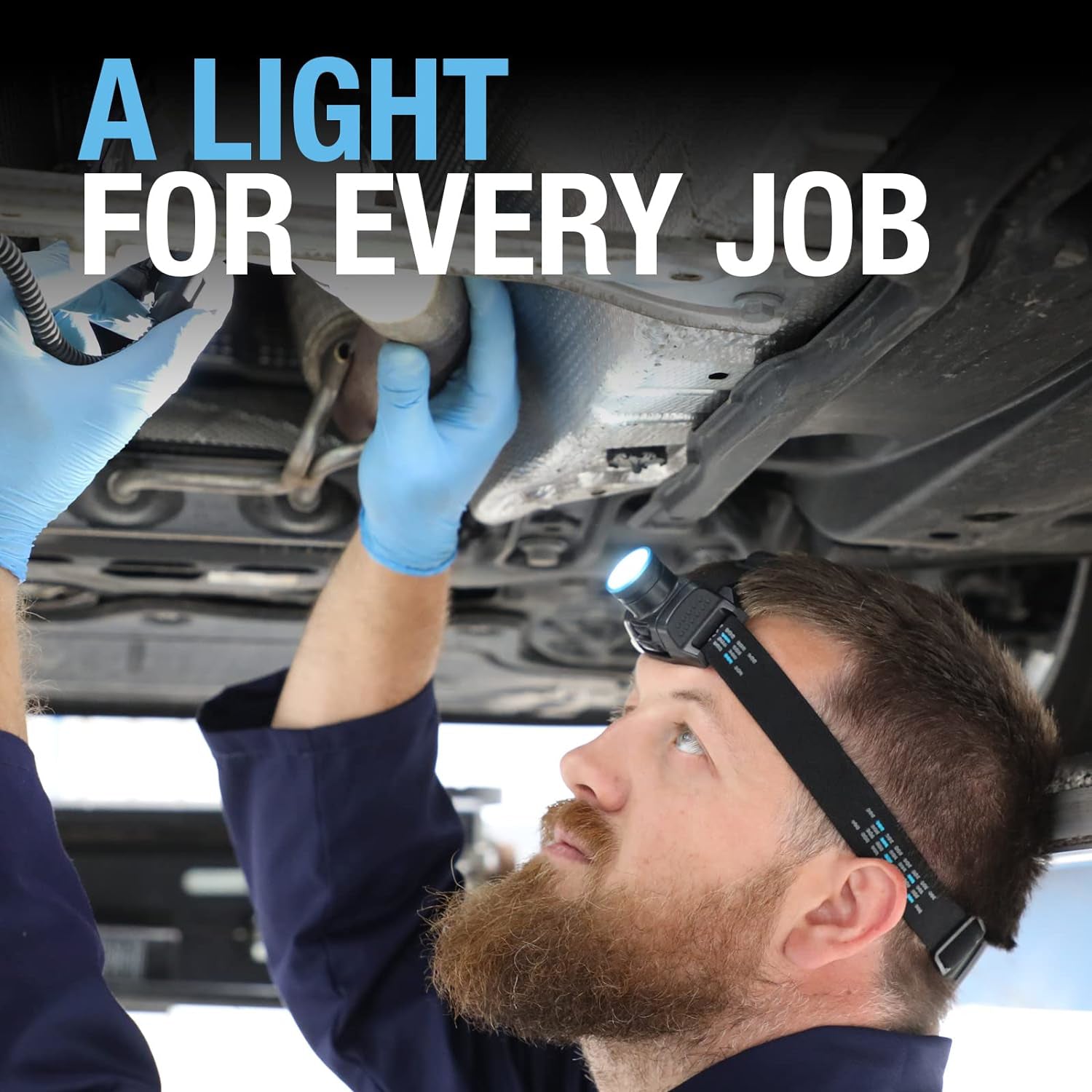 Ring Automotive RIT1070 Zoom240 LED USB Rechargeable Head Torch