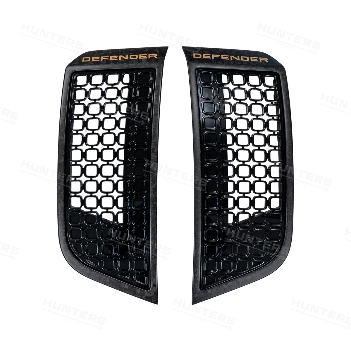Genuine Land Rover Defender OCTA carbon fibre side vents