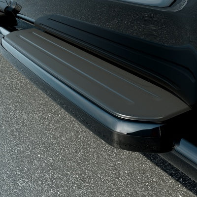 LAND ROVER DEFENDER 110 L663 HAWKE SIDE STEPS RUNNING BOARDS BLACK