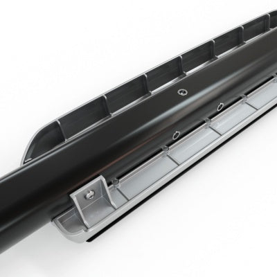 LAND ROVER DEFENDER 110 L663 SIDE STEPS RUNNING BOARDS SILVER