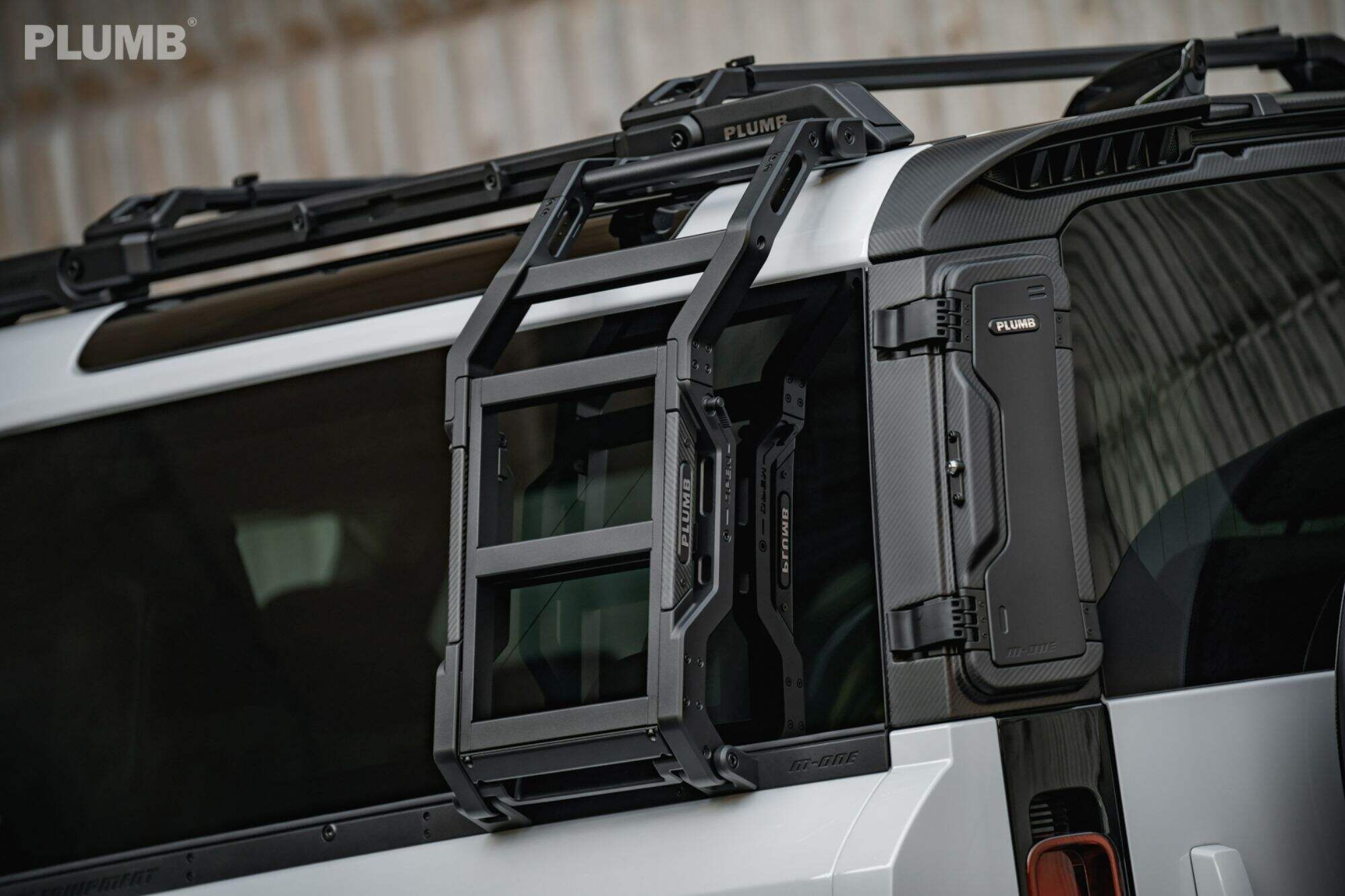 Plumb Side Ladder For Land Rover Defender 90