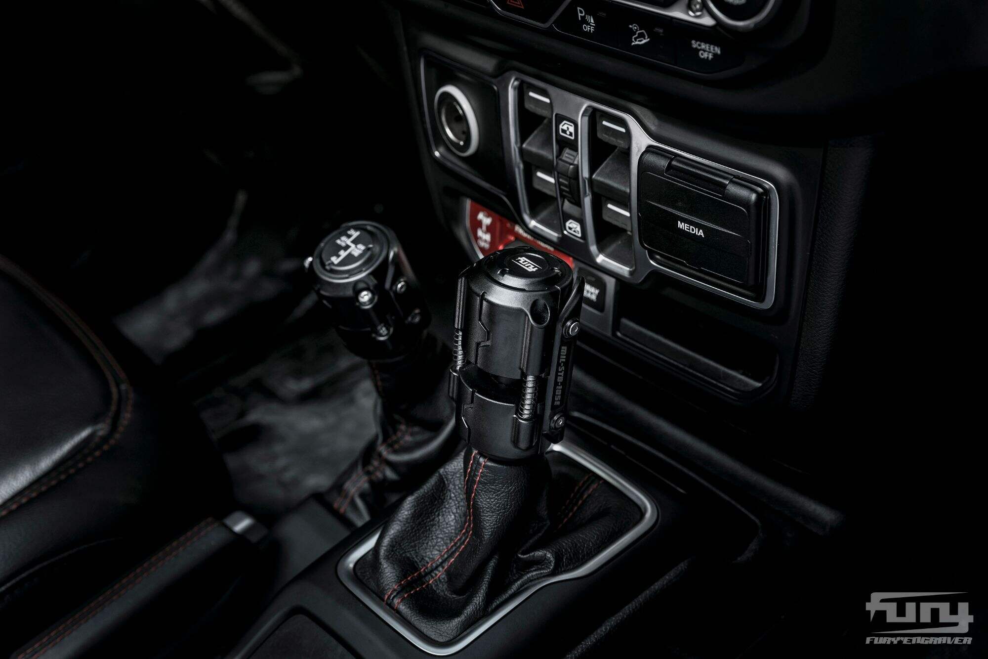 Fury Car Shifter Knob Handle For Jeep wrangler