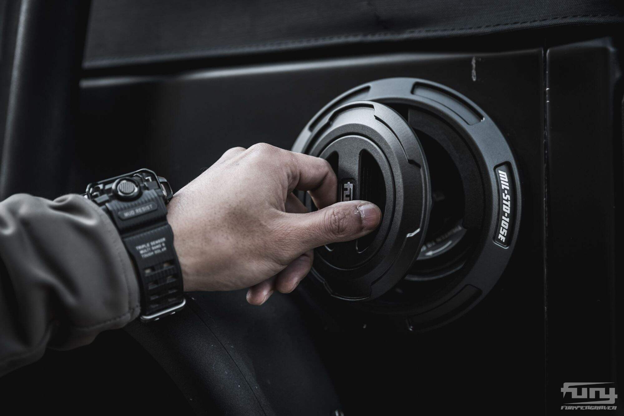 Fury GAS COVER For Jeep wrangler