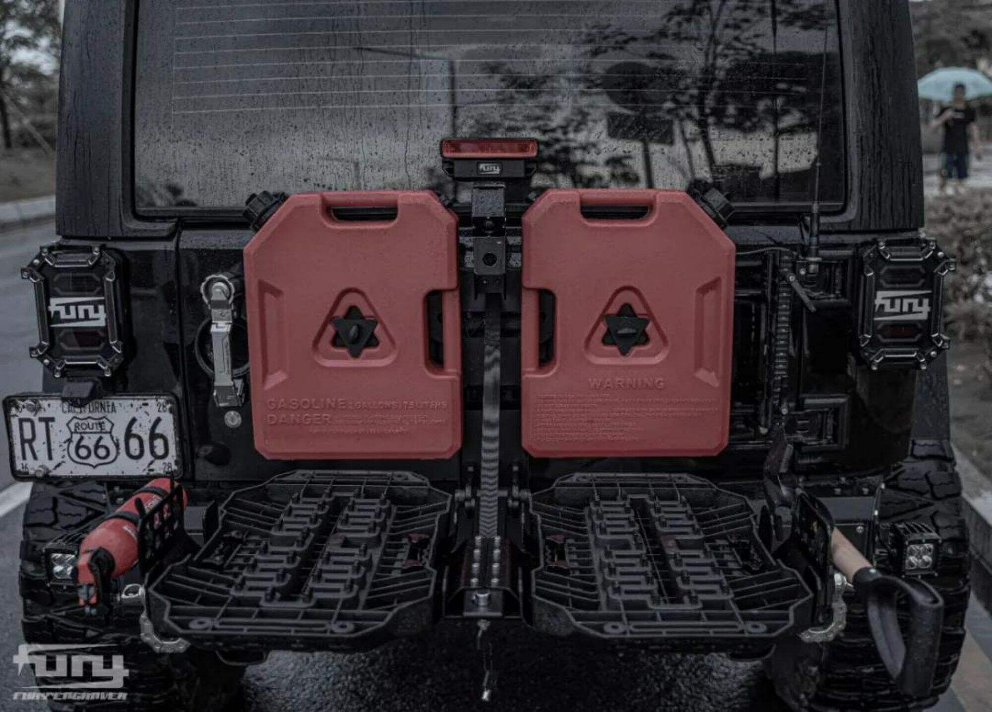 Fury TAILGATE EQUIPMENT INTEGRATED For Jeep wranger