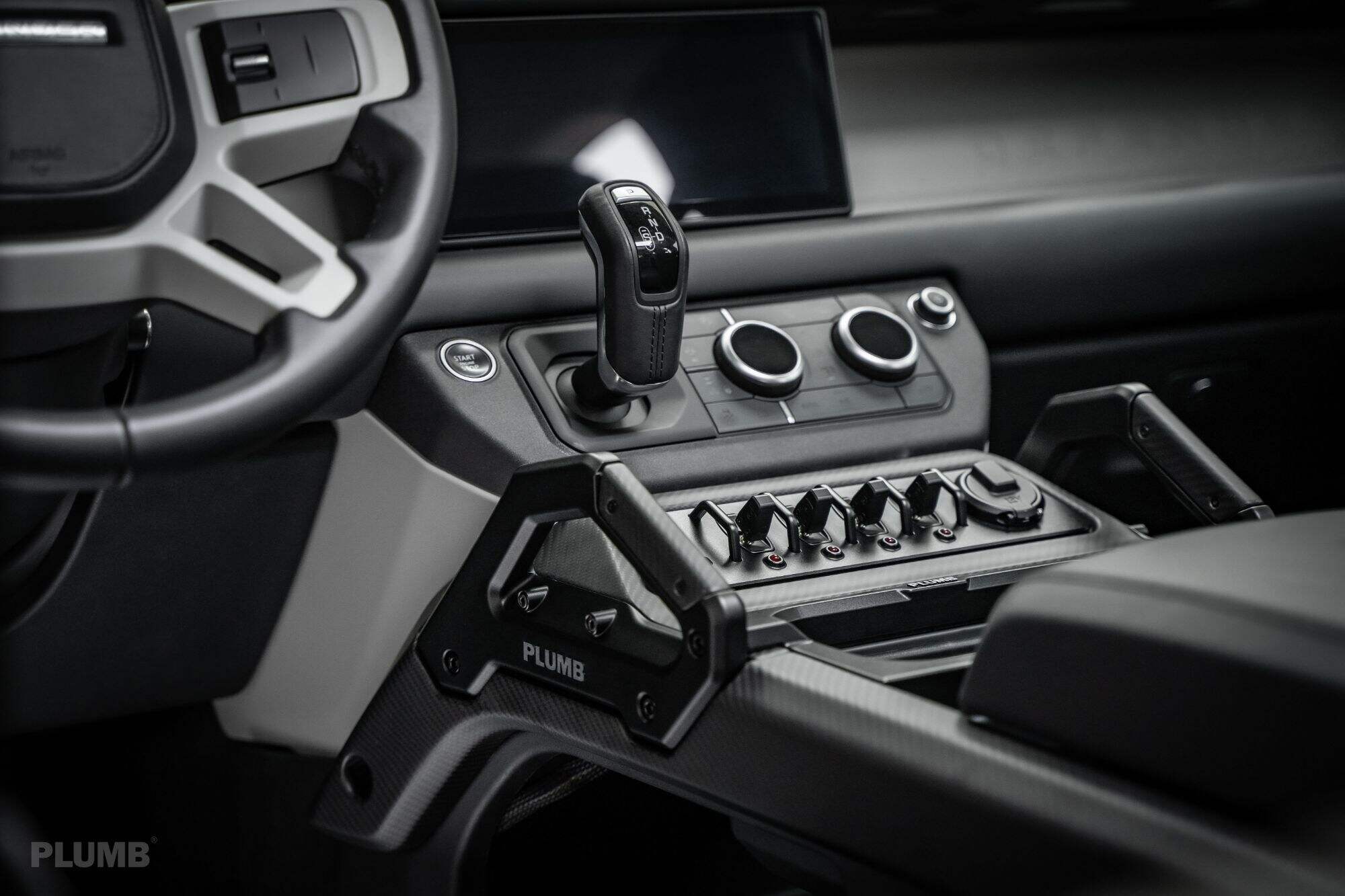Plumb Central armrest control system For Land Rover Defender 90/110