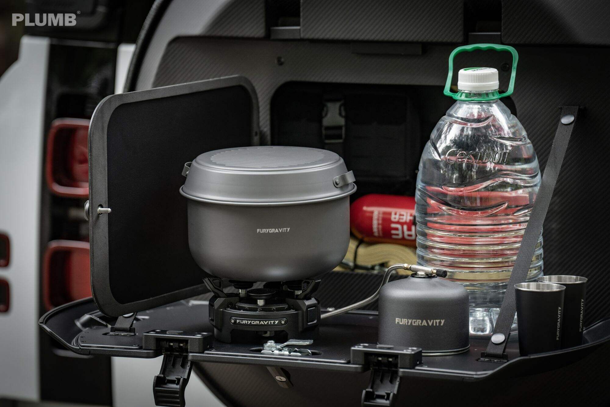 Plumb Spare Tire Integration Kit For Land Rover Defender 90/110/130