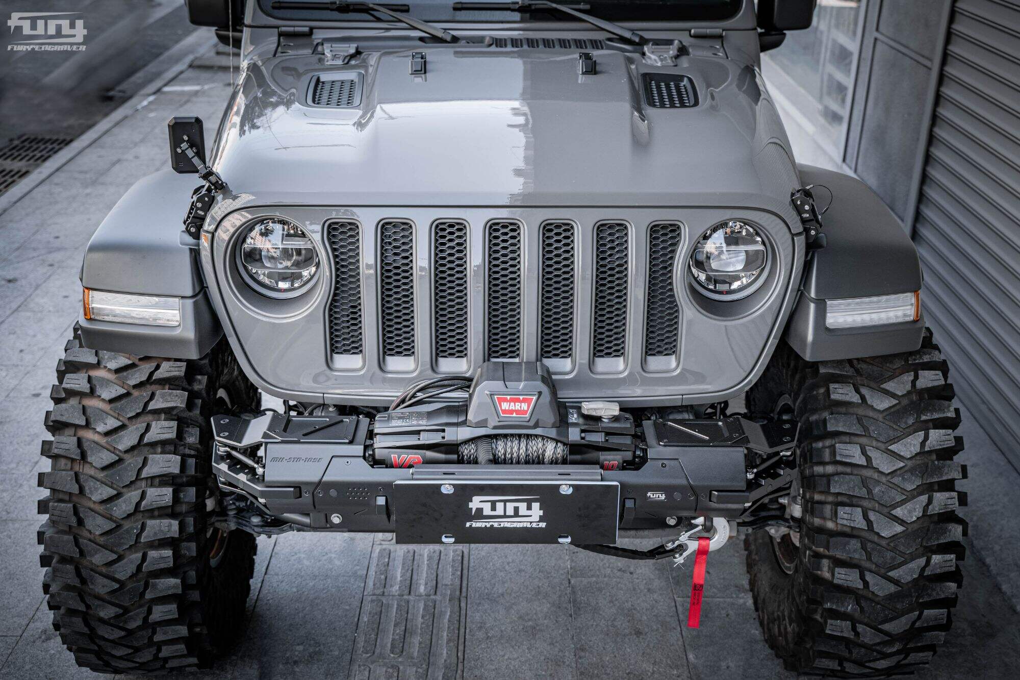 FURY HOOD CATCH For Jeep wrangler
