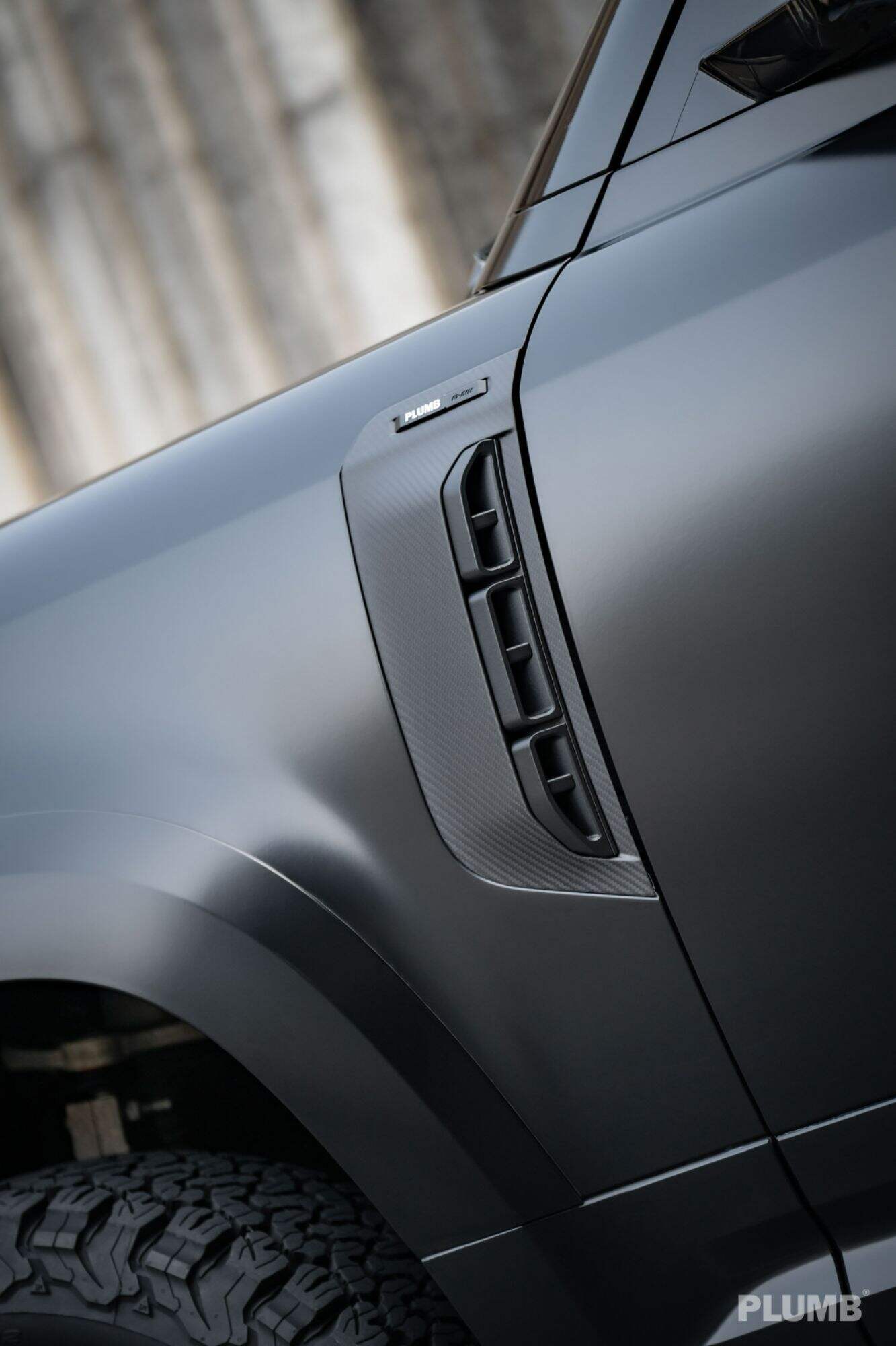 Plumb Land Rover Defender side vents