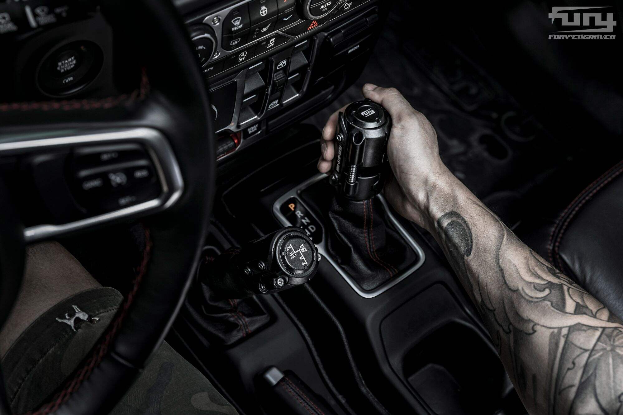 Fury Car Shifter Knob Handle For Jeep wrangler