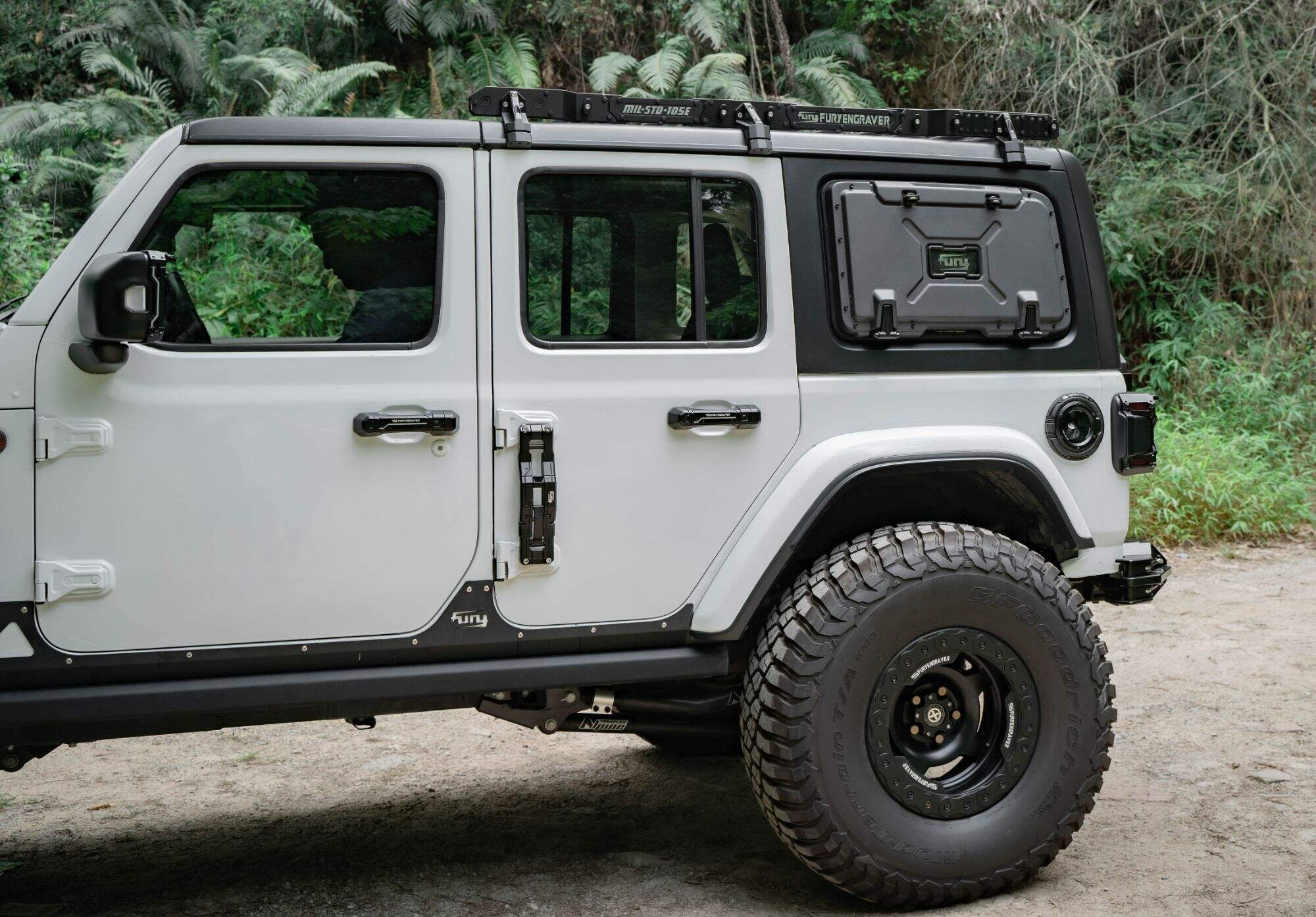 Fury Multi-function side tool box For Jeep wrangler