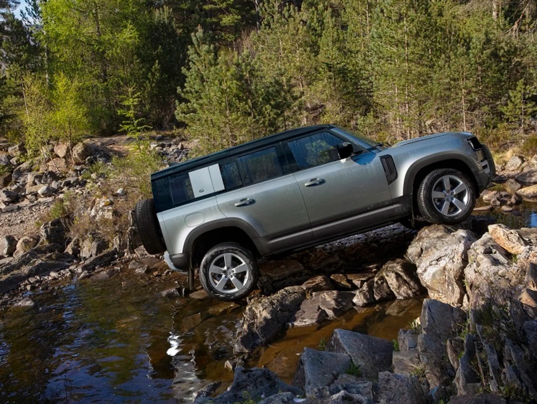 Defender All Terrain Progress Control activation