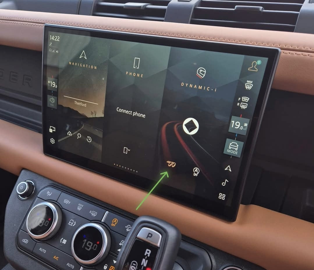 Defender OCTA SV Dynamic Mode exhaust valve activation