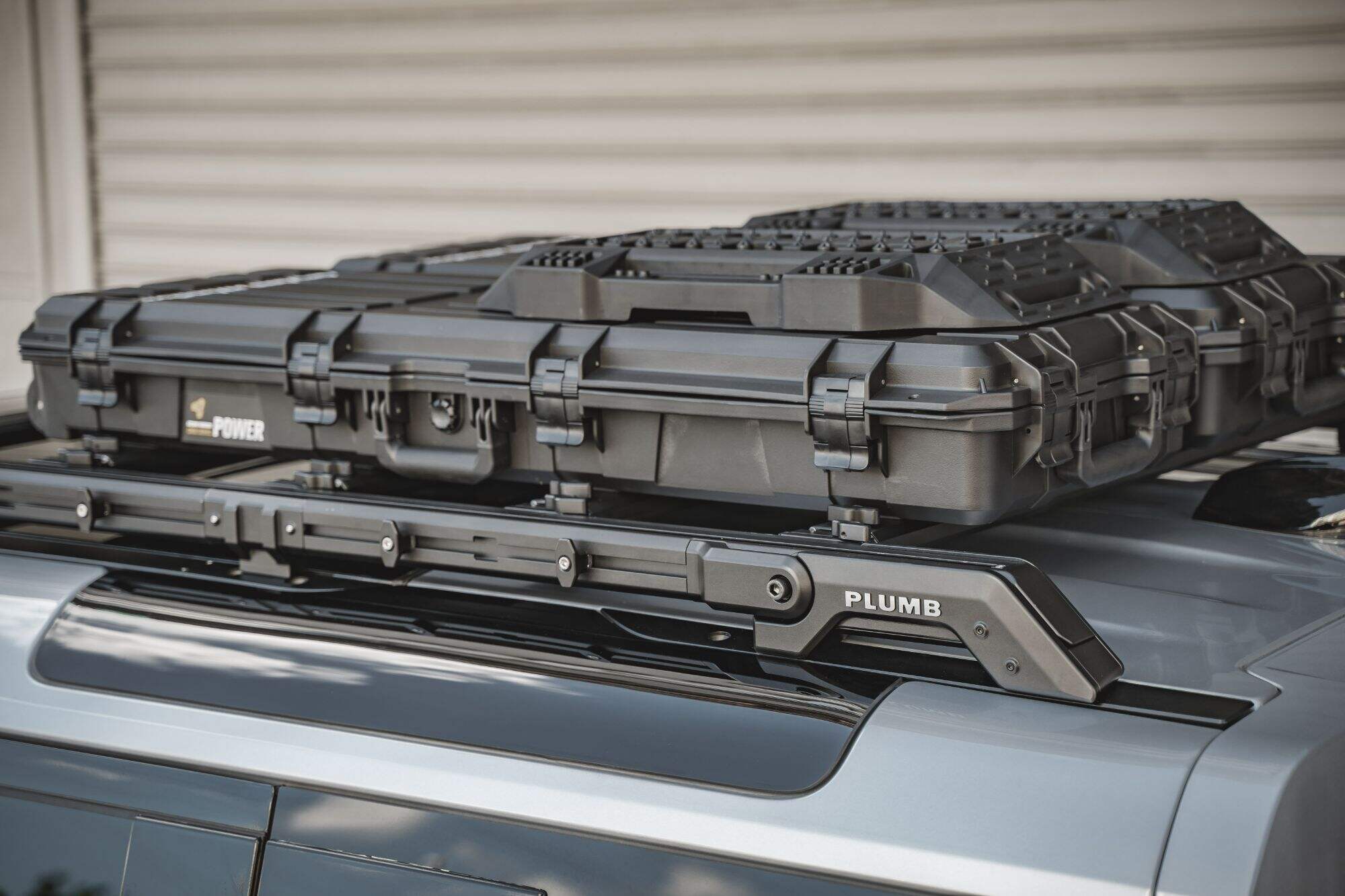 Plumb Aluminum Adjustable  roof rack For Land Rover Defender 110/130