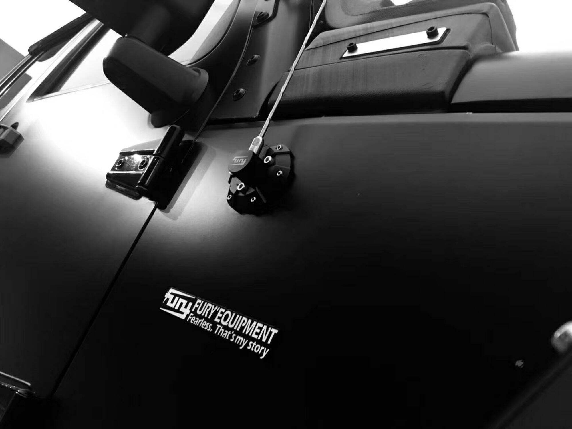 Fury Gravity RADIO ANTENNA BASE COVER For Jeep wrangler