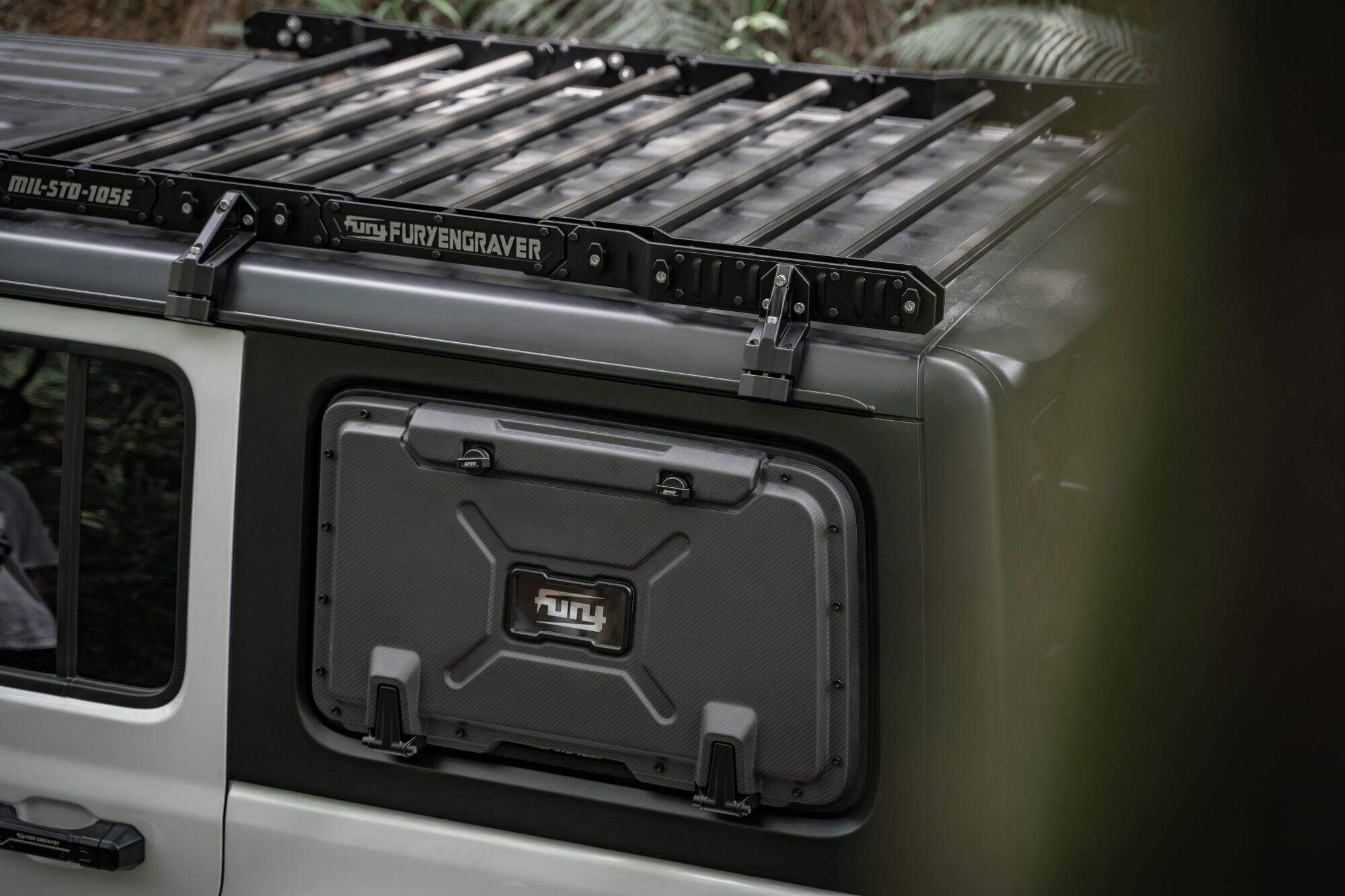 Fury Multi-function side tool box For Jeep wrangler