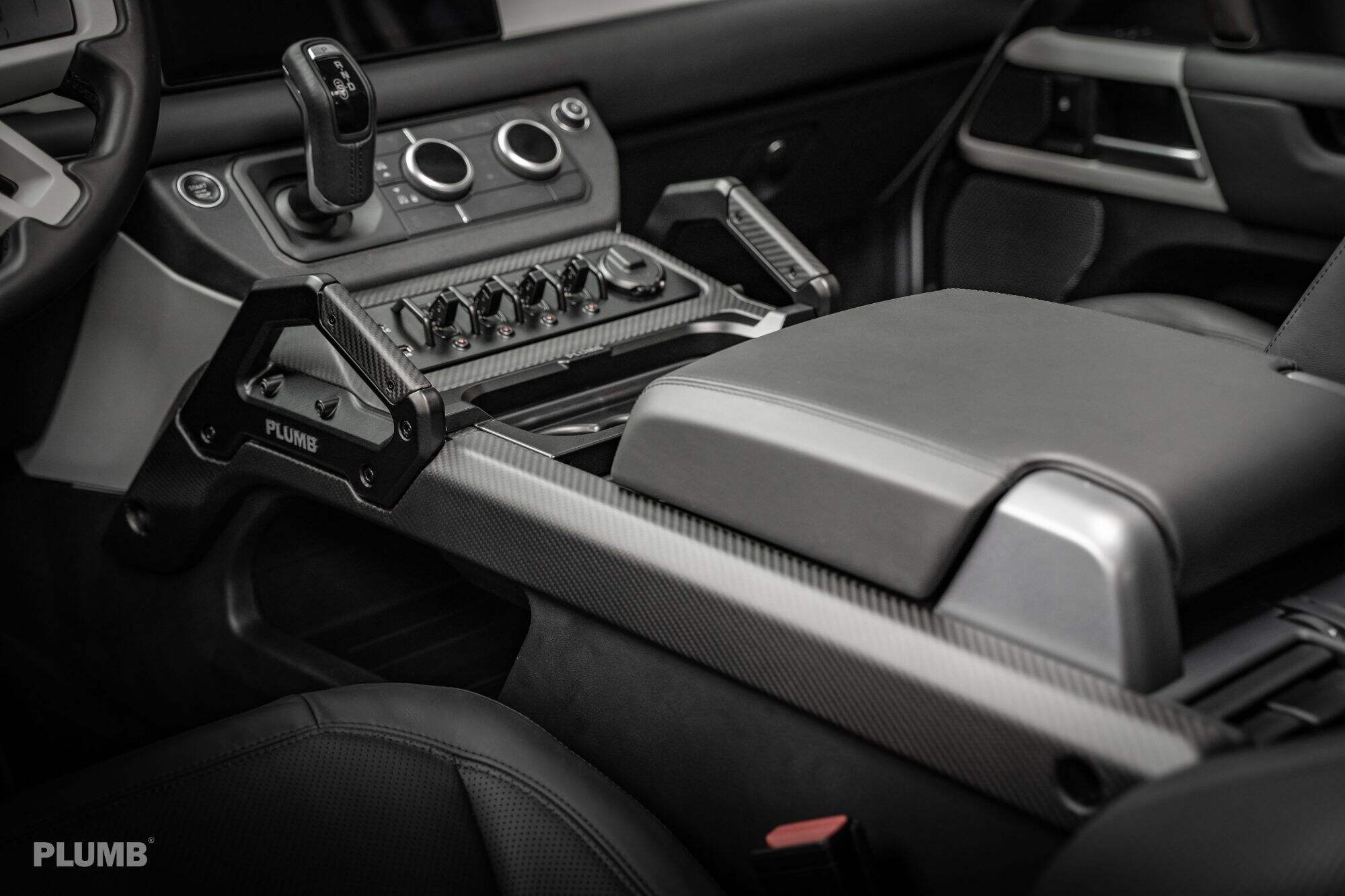 Plumb Central armrest control system For Land Rover Defender 90/110