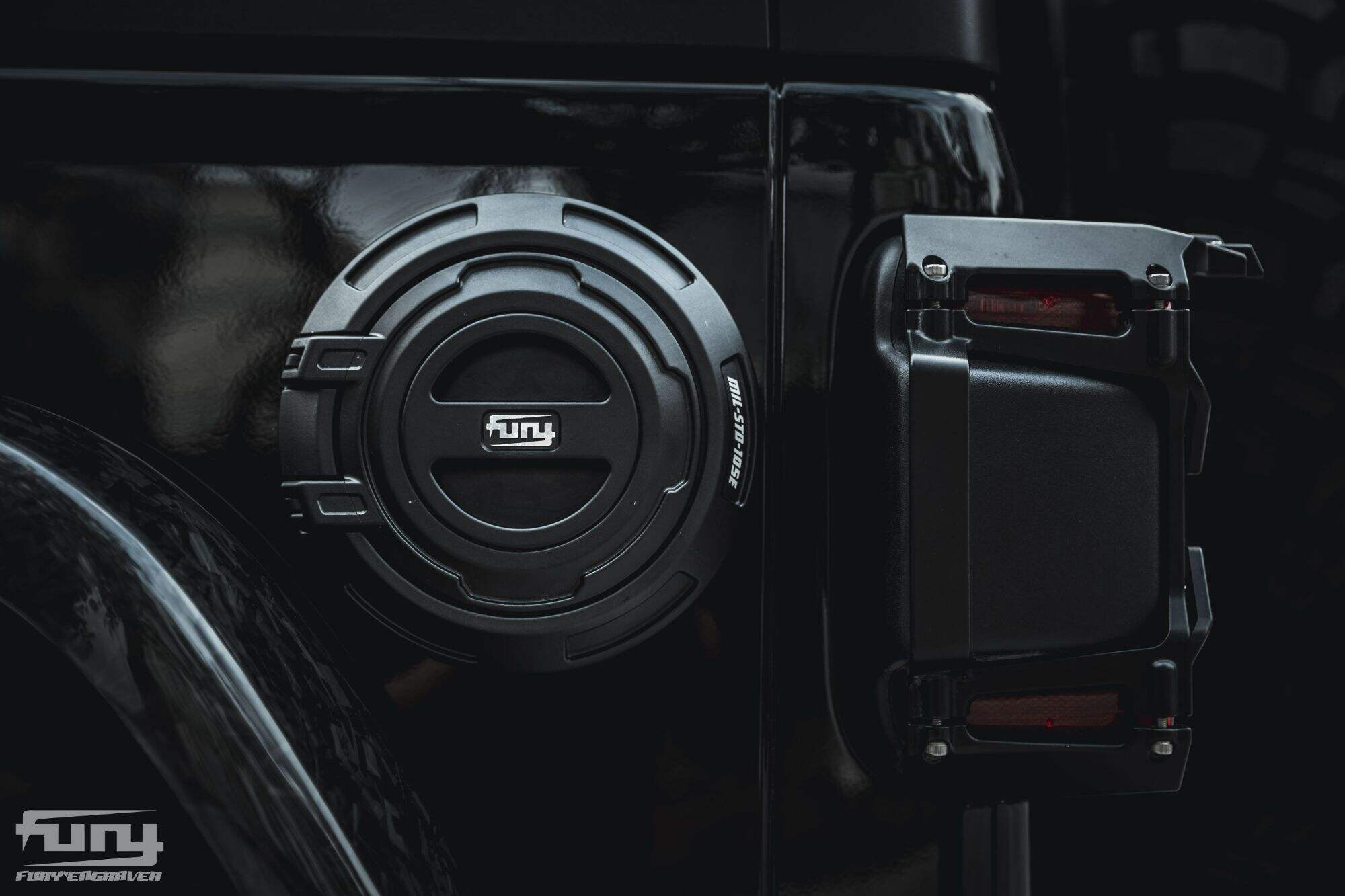 Fury GAS COVER For Jeep wrangler