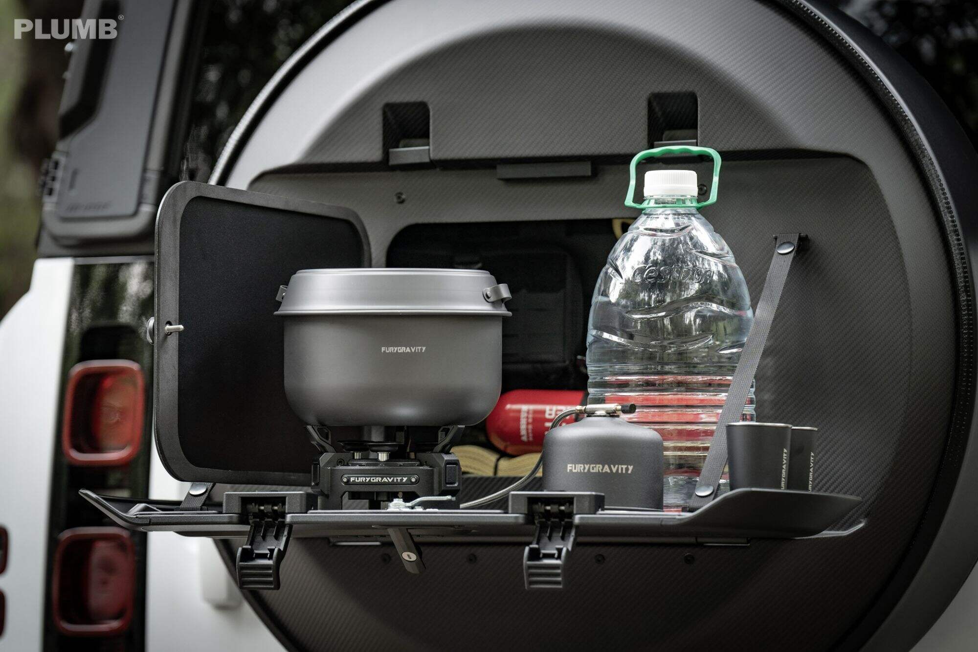 Plumb Spare Tire Integration Kit For Land Rover Defender 90/110/130