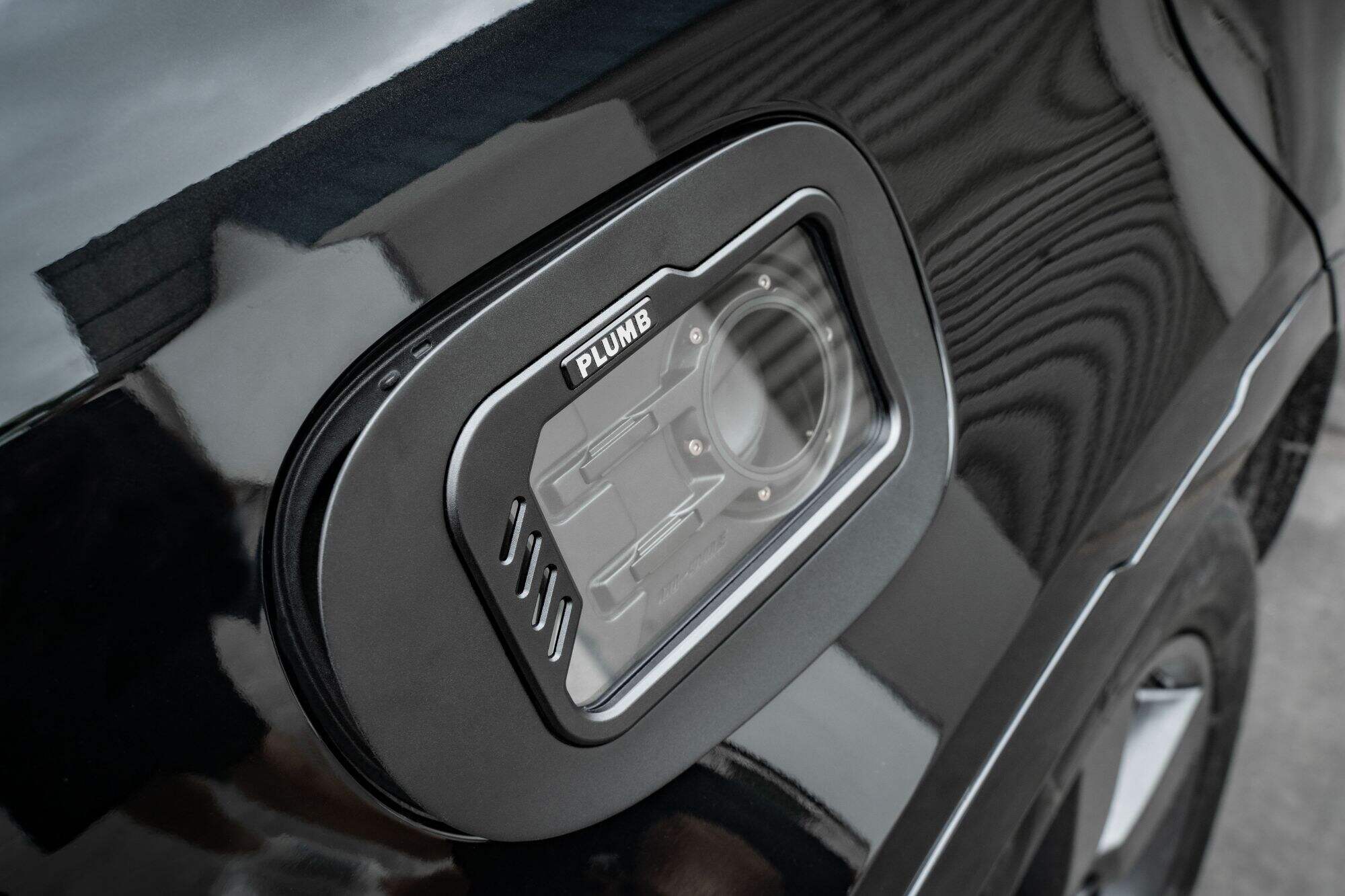 Plumb Transparent Fuel Tank Cover For Land Rover Defender 110