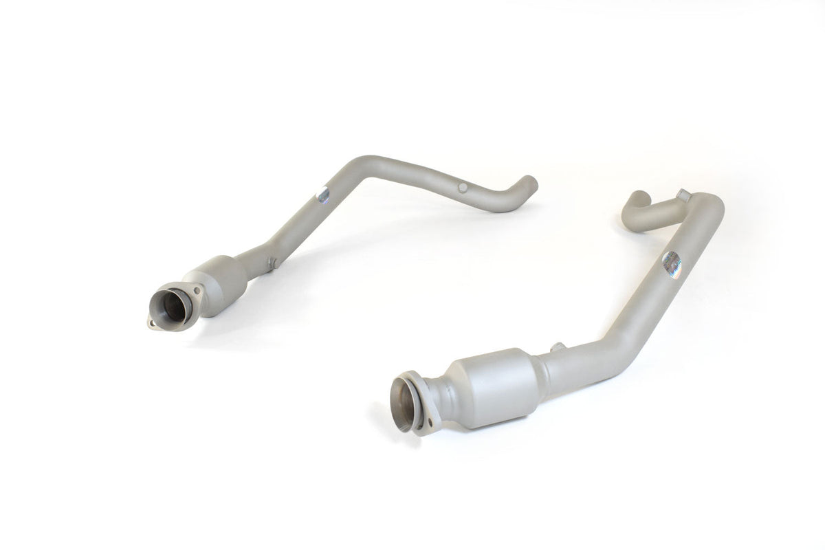 QuickSilver 200cpsi catted downpipes for Defender P525 and P425 V8
