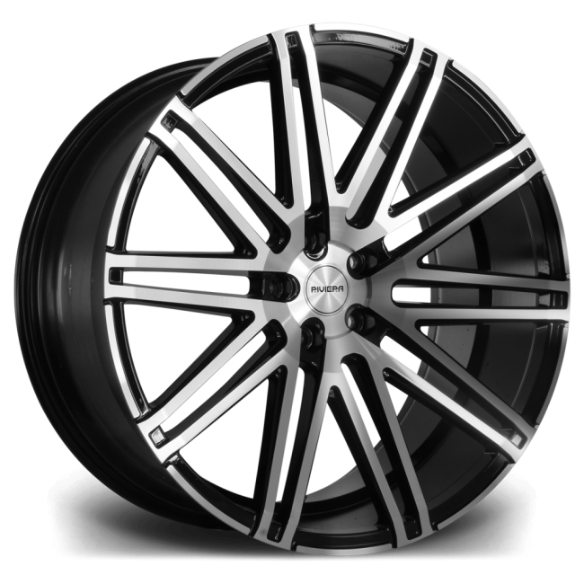 RIVIERA RV120 20X8.5 5X120 35 72.6 BLACK POLISHED