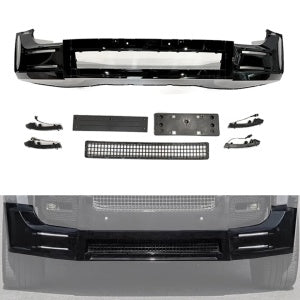 LM STYLE FRONT LIP INCL DRLS LAND ROVER DEFENDER 90/110/130 L663